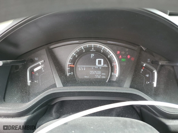 2018 Honda CR-V LX with VIN 2HKRW5H38JH402886, listed as a Copart auction lot 51733715 with 92,508 mi miles and Salvage Title. Bid and sale history available at carsss.com. Image 9.