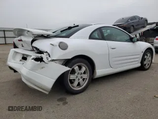 2000 Mitsubishi Eclipse GT with VIN 4A3AC54L2YE042887, listed as a Copart auction lot 85121084 with 99,333 mi miles and Salvage Title. Bid and sale history available at carsss.com. Image 3.