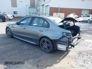 2024 Mercedes-Benz C 300 with VIN W1KAF4HB1RR162332, listed as a IAAI auction lot 40528259 with 512 mi miles and . Bid and sale history available at DreamBid. Image 3.