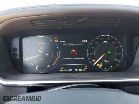 2016 Land Rover Range Rover Sport SVR with VIN SALWZ2EF5GA580299, listed as a Copart auction lot 43380555 with 75,191 mi miles and Clean title. Bid and sale history available at DreamBid. Image 9.
