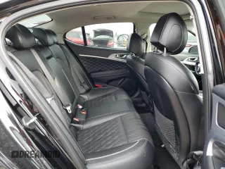 2020 Genesis G70 2.0T with VIN KMTG44LAXLU063118, listed as a Copart auction lot 44226235 with 42,575 mi miles and Salvage title. Bid and sale history available at DreamBid. Image 10.
