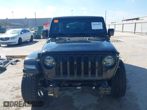 2021 Jeep Wrangler Unlimited Sahara with VIN 1C4JJXP68MW863992, listed as a IAAI auction lot 40618902 with 30,112 mi miles and . Bid and sale history available at DreamBid. Image 13.