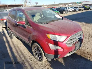 2019 Ford EcoSport Titanium with VIN MAJ6S3KL4KC271163, listed as a IAAI auction lot 41674086 with 117,265 mi miles and . Bid and sale history available at DreamBid. Image 1.
