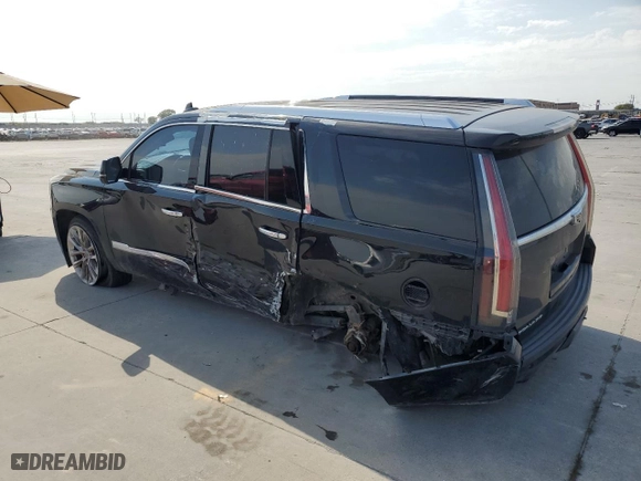 2017 Cadillac Escalade Premium Luxury with VIN 1GYS3CKJ3HR400188, listed as a Copart auction lot 75732334 with 131,870 mi miles and Clean Title. Bid and sale history available at carsss.com. Image 2.