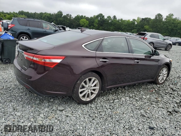 2013 Toyota Avalon XLE with VIN 4T1BK1EB9DU024116, listed as a Copart auction lot 61399425 with 69,392 mi miles and Salvage title. Bid and sale history available at DreamBid. Image 3.