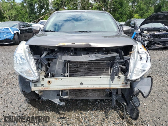 2016 Nissan Versa SV with VIN 3N1CN7AP1GL827640, listed as a Copart auction lot 61102095 with 148,654 mi miles and Salvage title. Bid and sale history available at DreamBid. Image 5.