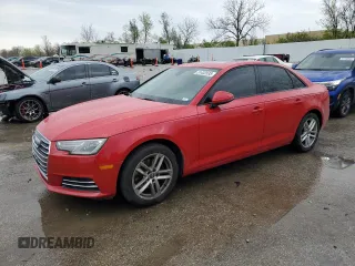 2017 Audi A4 ultra Premium with VIN WAUGMAF48HN070800, listed as a Copart auction lot 51432535 with 124,311 mi miles and Salvage Title. Bid and sale history available at carsss.com. Image 1.