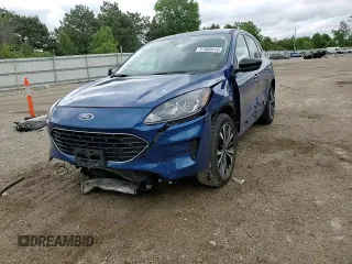 2022 Ford Escape SE with VIN 1FMCU9G68NUB21886, listed as a Copart auction lot 57809415 with 76,186 mi miles and Salvage title. Bid and sale history available at DreamBid. Image 13.