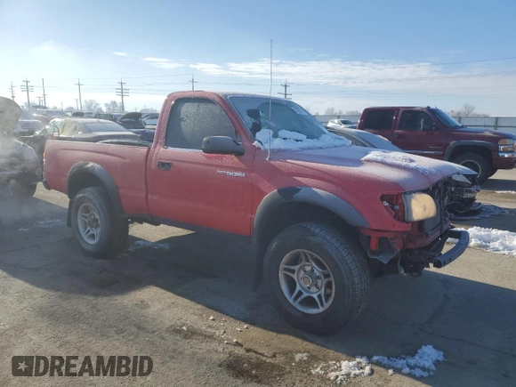 2001 Toyota Tacoma with VIN 5TEPM62N41Z725309, listed as a Copart auction lot 44757285 with 160,028 mi miles and Salvage title. Bid and sale history available at DreamBid. Image 4.