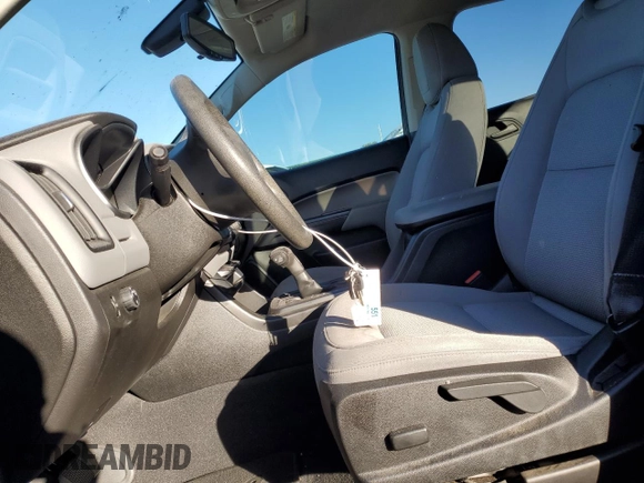 2019 Chevrolet Colorado 2WD Work Truck with VIN 1GCGSBEN7K1333897, listed as a Copart auction lot 80414244 with 81,715 mi miles and Salvage title. Bid and sale history available at DreamBid. Image 7.