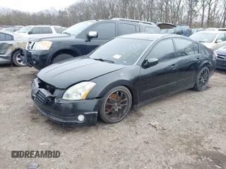 2005 Nissan Maxima 3.5 SL with VIN 1N4BA41E25C842647, listed as a IAAI auction lot 41851824 with 999,999 mi miles. Bid and sale history available at carsss.com. Image 2.