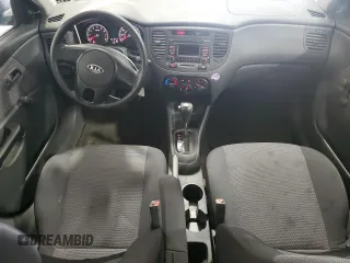 2010 Kia Rio LX with VIN KNADH4A39A6614860, listed as a Copart auction lot 75611164 with 53,722 mi miles and Non Repairable. Bid and sale history available at carsss.com. Image 8.