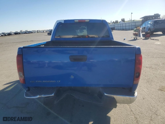 2008 Chevrolet Colorado LT w/1LT with VIN 1GCCS139188143835, listed as a Copart auction lot 47601125 with 180,878 mi miles and Salvage Title. Bid and sale history available at carsss.com. Image 6.