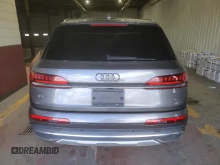 2020 Audi Q7 Premium with VIN WA1AJAF79LD007452, listed as a Copart auction lot 49701074 with 0 mi miles. Bid and sale history available at carsss.com. Image 6.