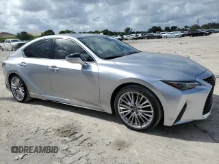 2022 Lexus IS 300 с VIN JTHDA1D22N5120116, выставлен на аукционе Copart как лот 43250735 с пробегом 5 976 миль миль и Списание • Salvage title. История ставок и продаж доступна на DreamBid. Изображение 4.