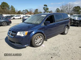 2014 Dodge Grand Caravan SXT 30th Anniversary with VIN 2C4RDGCGXER420519, listed as a Copart auction lot 41432574 with 127,394 mi miles and Salvage Title. Bid and sale history available at DreamBid. Image 1.