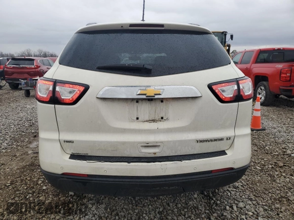 2015 Chevrolet Traverse LT with VIN 1GNKVGKD9FJ320396, listed as a Copart auction lot 47625445 with 201,747 mi miles and Salvage Title. Bid and sale history available at DreamBid. Image 6.