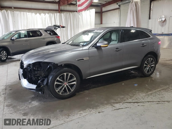 2021 Jaguar F-Pace S z VIN SADCJ2EX5MA670739, wystawiony jako Copart lot #47641555 z przebiegiem 62 165 mil mil oraz Szkoda całkowita • Salvage title. Historia ofert i sprzedaży dostępna na DreamBid. Obrazek 1.