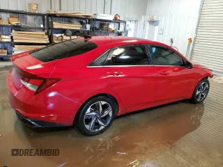 2021 Hyundai Elantra Limited with VIN 5NPLP4AG8MH035678, listed as a Copart auction lot 49065385 with 75,835 mi miles and Clean Title. Bid and sale history available at DreamBid. Image 3.