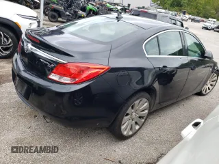 2011 Buick Regal CXL Turbo TO7 with VIN W04G15GV4B1056394, listed as a Copart auction lot 73506094 with 118,334 mi miles and Salvage Title. Bid and sale history available at carsss.com. Image 3.