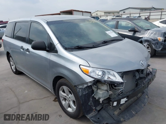 2016 Toyota Sienna L с VIN 5TDZK3DC7GS756195, выставлен на аукционе IAAI как лот 42151195 с пробегом 119 695 миль миль и . История ставок и продаж доступна на DreamBid. Изображение 1.