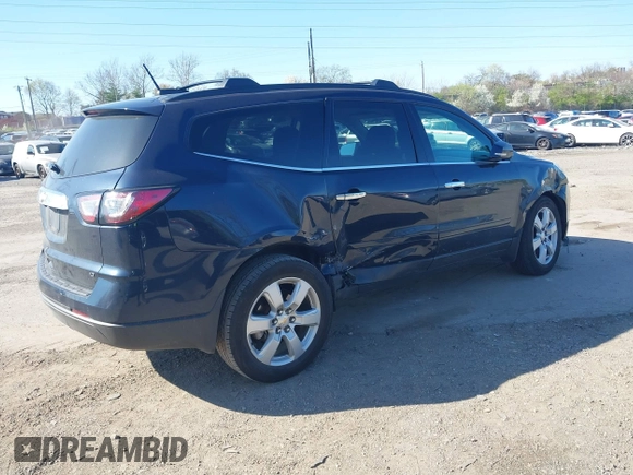2017 Chevrolet Traverse LT with VIN 1GNKVGKD8HJ228635, listed as a IAAI auction lot 41987889 with 107,667 mi miles and . Bid and sale history available at DreamBid. Image 4.