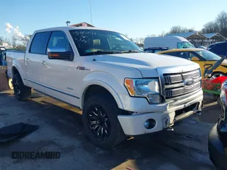 2011 Ford F-150 XLT with VIN 1FTFW1ETXBFB21698, listed as a IAAI auction lot 41320154 with 119,765 mi miles. Bid and sale history available at carsss.com. Image 1.