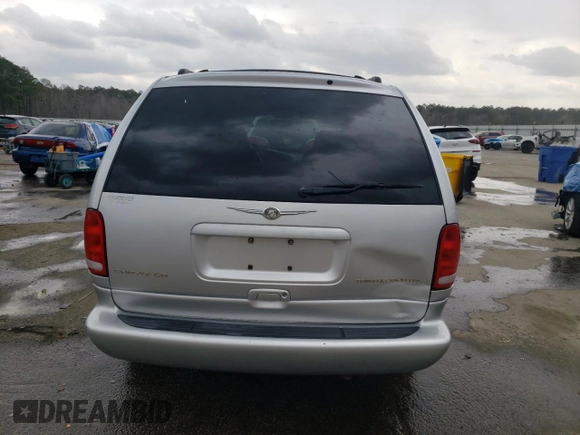 1999 Chrysler Town & Country LXi with VIN 1C4GP54L0XB884595, listed as a Copart auction lot 49307455 with 174,035 mi miles and Salvage Title. Bid and sale history available at carsss.com. Image 6.
