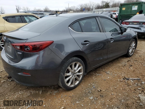 2014 Mazda 3 S Touring with VIN JM1BM1V30E1142940, listed as a Copart auction lot 82905173 with Not Provided miles and Salvage Title. Bid and sale history available at DreamBid. Image 3.