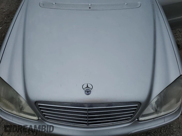 2001 Mercedes-Benz S-Class with VIN WDBNG75JX1A159582, listed as a Copart auction lot 88514775 with 114,592 mi miles and Clean Title. Bid and sale history available at carsss.com. Image 11.