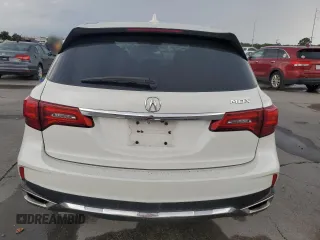 2017 Acura MDX Technology with VIN 5FRYD3H55HB006252, listed as a Copart auction lot 58595065 with 159,857 mi miles and Salvage title. Bid and sale history available at DreamBid. Image 6.