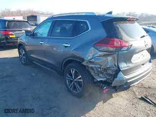2019 Nissan Rogue SV with VIN JN8AT2MT7KW267832, listed as a IAAI auction lot 41764125 with 167,382 mi miles. Bid and sale history available at carsss.com. Image 3.