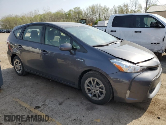 2016 Toyota Prius Two with VIN JTDZN3EU7GJ054390, listed as a Copart auction lot 53652895 with 54,317 mi miles and Salvage Title. Bid and sale history available at DreamBid. Image 4.