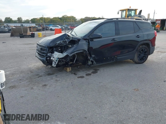 2020 GMC Terrain SLT with VIN 3GKALPEX8LL137757, listed as a IAAI auction lot 40480889 with 66,310 mi miles and . Bid and sale history available at DreamBid. Image 2.