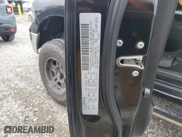 2017 Ram 1500 Big Horn with VIN 1C6RR7LM3HS878694, listed as a Copart auction lot 52684525 with Not provided miles and Salvage title. Bid and sale history available at DreamBid. Image 12.