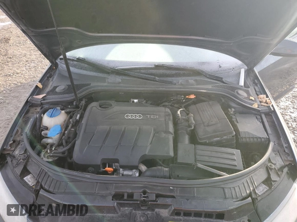 2011 Audi A3 Premium Plus with VIN WAUKJAFM0BA037209, listed as a Copart auction lot 80162204 with 96,964 mi miles and Salvage title. Bid and sale history available at DreamBid. Image 13.