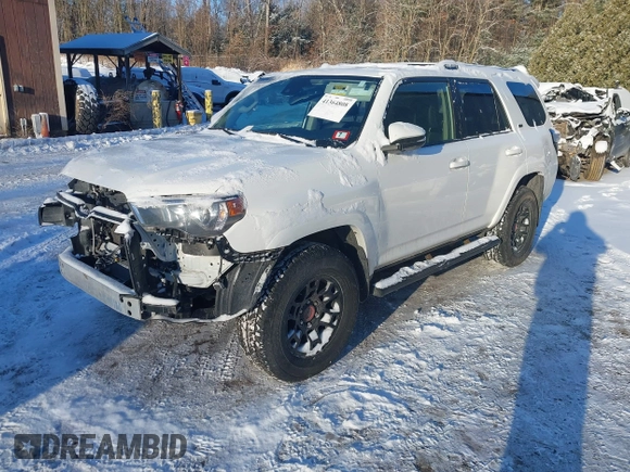2023 Toyota 4Runner SR5 Premium with VIN JTENU5JR2P6127307, listed as a IAAI auction lot 41364808 with 29,620 mi miles and . Bid and sale history available at DreamBid. Image 18.