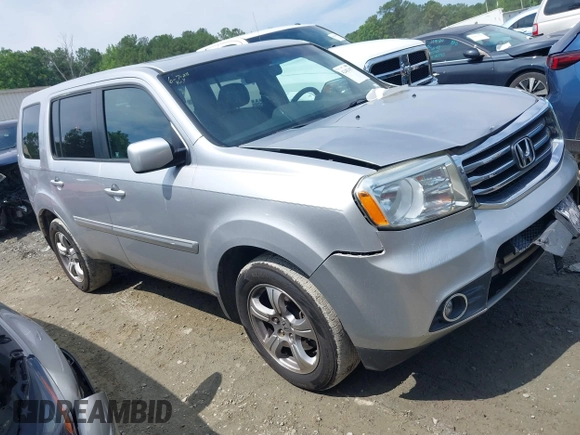 2012 Honda Pilot EX-L with VIN 5FNYF3H54CB019160, listed as a IAAI auction lot 42481437 with 142,911 mi miles and . Bid and sale history available at DreamBid. Image 1.