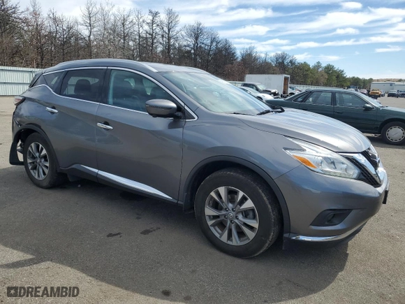 2017 Nissan Murano S with VIN 5N1AZ2MH9HN204375, listed as a Copart auction lot 49266935 with 70,918 mi miles and Salvage Title. Bid and sale history available at carsss.com. Image 4.