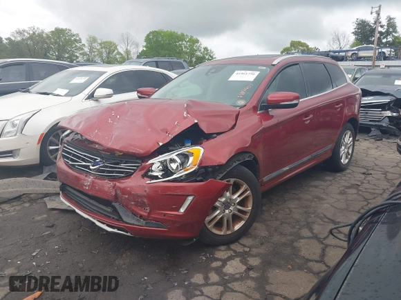 2016 Volvo XC60 T5 Drive-E Premier with VIN YV440MDK9G2907703, listed as a IAAI auction lot 41961756 with 62,644 mi miles. Bid and sale history available at carsss.com. Image 17.