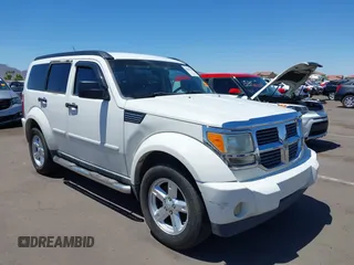 2007 Dodge Nitro SXT with VIN 1D8GU28K97W662785, listed as a IAAI auction lot 42801360 with 150,304 mi miles and . Bid and sale history available at DreamBid. Image 1.