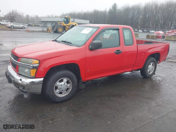2007 Chevrolet Colorado LT w/1LT with VIN 1GCCS199078255726, listed as a IAAI auction lot 41745216 with 160,234 mi miles. Bid and sale history available at carsss.com. Image 2.