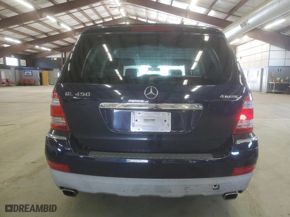 2008 Mercedes-Benz GL-Class 4.6L with VIN 4JGBF71E68A404027, listed as a Copart auction lot 54471555 with 206,041 mi miles and Clean Title. Bid and sale history available at carsss.com. Image 6.