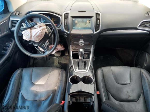 2018 Ford Edge Titanium with VIN 2FMPK4K83JBC14897, listed as a Copart auction lot 48258435 with 209,417 mi miles and Salvage Title. Bid and sale history available at carsss.com. Image 8.