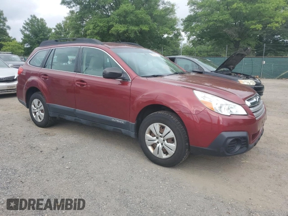 2013 Subaru Outback 2.5i with VIN 4S4BRBACXD3288936, listed as a Copart auction lot 63708595 with 130,760 mi miles and Clean title. Bid and sale history available at DreamBid. Image 4.