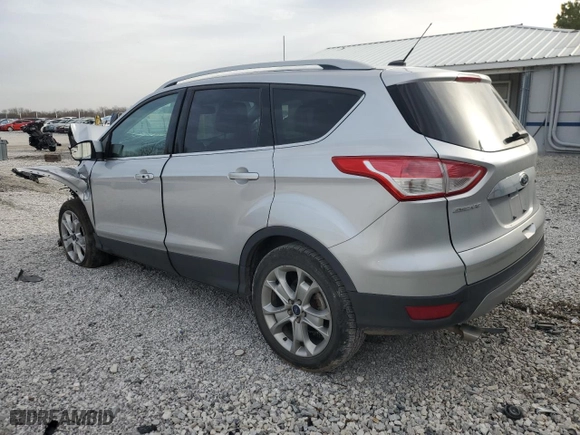 2015 Ford Escape Titanium with VIN 1FMCU0JX7FUB92415, listed as a Copart auction lot 47762465 with 0 mi miles and Salvage Title. Bid and sale history available at carsss.com. Image 2.