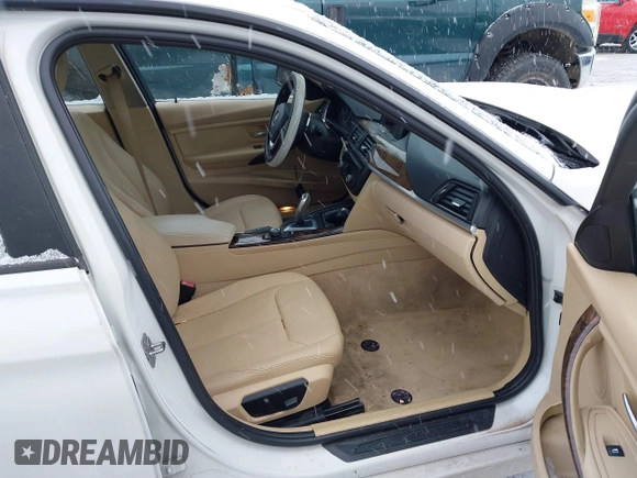 2014 BMW 3 Series 328i with VIN WBA3C1C51EK106435, listed as a IAAI auction lot 41202983 with 142,135 mi miles. Bid and sale history available at carsss.com. Image 5.