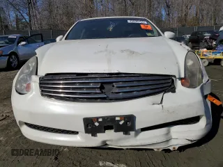 2003 Infiniti G35 w/Leather with VIN JNKCV54E33M206846, listed as a Copart auction lot 42630765 with 178,022 mi miles and Salvage Title. Bid and sale history available at DreamBid. Image 5.