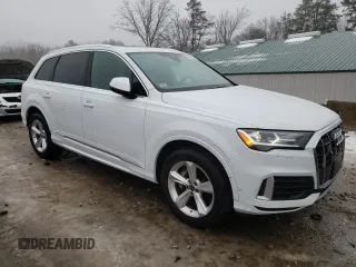 2022 Audi Q7 Premium Plus with VIN WA1LJBF70ND020124, listed as a Copart auction lot 42432685 with 36,644 mi miles and Salvage title. Bid and sale history available at DreamBid. Image 4.
