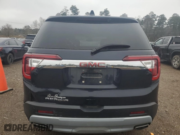 2021 GMC Acadia SLT with VIN 1GKKNMLS5MZ116346, listed as a Copart auction lot 45545665 with 31,214 mi miles and Salvage Title. Bid and sale history available at carsss.com. Image 6.